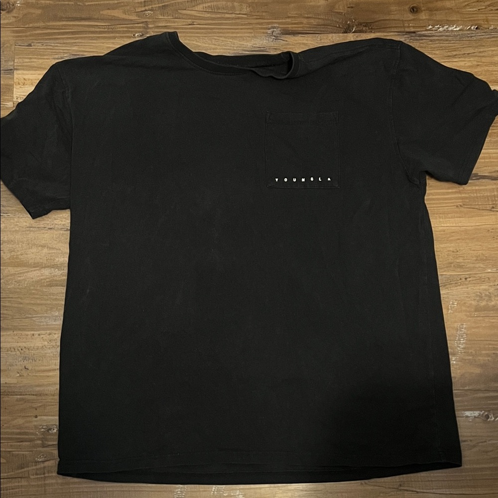YoungLA Black Short Sleeve Tee